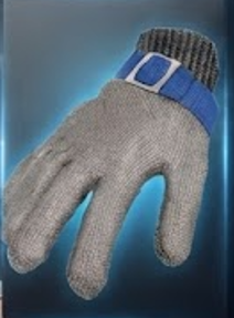 GUANTES DE ACERO